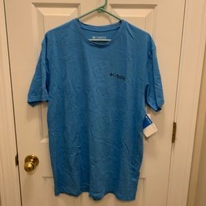 Blue Columbia T-Shirt. Size XL. NWT